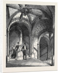 Curious Staircase, at Burghley. by Anonymous