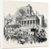 Her Majesty Passing the Marketplace, Northampton, Her Majesty's Late Visit to Burghley by Anonymous