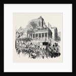 Her Majesty Passing the Marketplace, Northampton, Her Majesty's Late Visit to Burghley by Anonymous