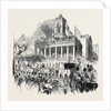 Her Majesty Passing the Marketplace, Northampton, Her Majesty's Late Visit to Burghley by Anonymous