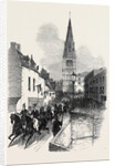Her Majesty's Late Visit to Burghley, the Procession, St. Mary's Hill, Stamford by Anonymous