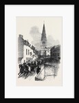 Her Majesty's Late Visit to Burghley, the Procession, St. Mary's Hill, Stamford by Anonymous