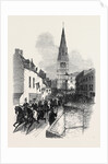 Her Majesty's Late Visit to Burghley, the Procession, St. Mary's Hill, Stamford by Anonymous