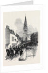 Her Majesty's Late Visit to Burghley, the Procession, St. Mary's Hill, Stamford by Anonymous