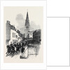 Her Majesty's Late Visit to Burghley, the Procession, St. Mary's Hill, Stamford by Anonymous