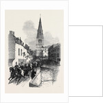 Her Majesty's Late Visit to Burghley, the Procession, St. Mary's Hill, Stamford by Anonymous