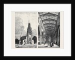 St. Mary's New Church, Herne Hill; Interior of St. Mary's New Church, Herne Hill by Anonymous