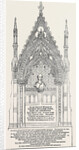 Monument to the Earl of Leicester in Longford Church, Derbyshire by Anonymous