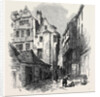 Street in Morlaix Brittany France 1871 by Anonymous