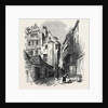 Street in Morlaix Brittany France 1871 by Anonymous