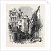 Street in Morlaix Brittany France 1871 by Anonymous