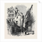 Street in Morlaix Brittany France 1871 by Anonymous