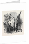 Street in Morlaix Brittany France 1871 by Anonymous