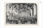 The British Association at Edinburgh: The Great Hall of the Parliament House 1871 by Anonymous