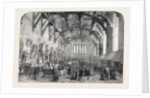 The British Association at Edinburgh: The Great Hall of the Parliament House 1871 by Anonymous