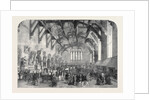 The British Association at Edinburgh: The Great Hall of the Parliament House 1871 by Anonymous