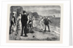 Croquet Under Difficulties 1871 by Anonymous