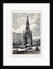 The Scott Monument Edinburgh 1871 by Anonymous