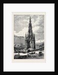 The Scott Monument Edinburgh 1871 by Anonymous