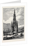 The Scott Monument Edinburgh 1871 by Anonymous