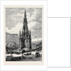 The Scott Monument Edinburgh 1871 by Anonymous