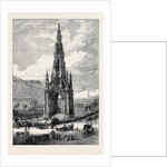 The Scott Monument Edinburgh 1871 by Anonymous