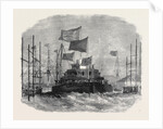 Launch of H.M.S. Cyclops at Blackwall 1871 by Anonymous