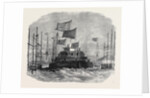 Launch of H.M.S. Cyclops at Blackwall 1871 by Anonymous