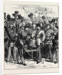 The Belgian Gardes Civiques at the Wimbledon Camp: The Vin D'Honneur 1871 by Anonymous