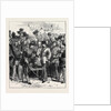 The Belgian Gardes Civiques at the Wimbledon Camp: The Vin D'Honneur 1871 by Anonymous