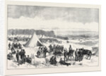 Encampment of the Portsmouth Garrison 1871 by Anonymous