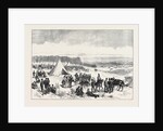 Encampment of the Portsmouth Garrison 1871 by Anonymous