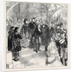 Reception of Princess Louise at Inverary Castle 1871 by Anonymous