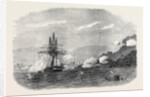 H.M.S. Rinaldo Bombarding Salangore in the Strait of Malacca 1871 by Anonymous