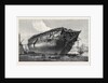 Breaking-Up H.M.S. Queen at Rotherhithe 1871 by Anonymous