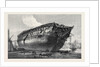Breaking-Up H.M.S. Queen at Rotherhithe 1871 by Anonymous