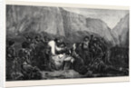 Brigands and Captives, in the French Gallery International Exhibition 1871 by Anonymous