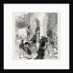 The International Exhibition: Entrance to the English Picture Gallery 1871 by Anonymous