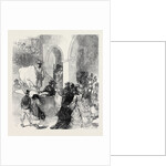The International Exhibition: Entrance to the English Picture Gallery 1871 by Anonymous