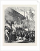 Lord Derby Laying the First Stone of the Seamen Orphan Institution Liverpool 1871 by Anonymous