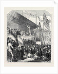 Lord Derby Laying the First Stone of the Seamen Orphan Institution Liverpool 1871 by Anonymous