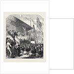 Lord Derby Laying the First Stone of the Seamen Orphan Institution Liverpool 1871 by Anonymous