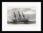 H.M.S. Racer Aground on Ryde Sands 1871 by Anonymous