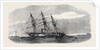H.M.S. Racer Aground on Ryde Sands 1871 by Anonymous