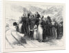 Opening of the Mont Cenis Tunnel: Country People Waiting to See the Train Pass 1871 by Anonymous