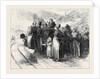 Opening of the Mont Cenis Tunnel: Country People Waiting to See the Train Pass 1871 by Anonymous