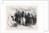 Opening of the Mont Cenis Tunnel: Country People Waiting to See the Train Pass 1871 by Anonymous