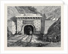 North Entrance to the Mont Cenis Tunnel Modane 1871 by Anonymous
