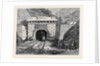 North Entrance to the Mont Cenis Tunnel Modane 1871 by Anonymous