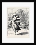 Scene from Fanchette at the Lyceum Theatre: The Shadow Dance 1871 by Anonymous